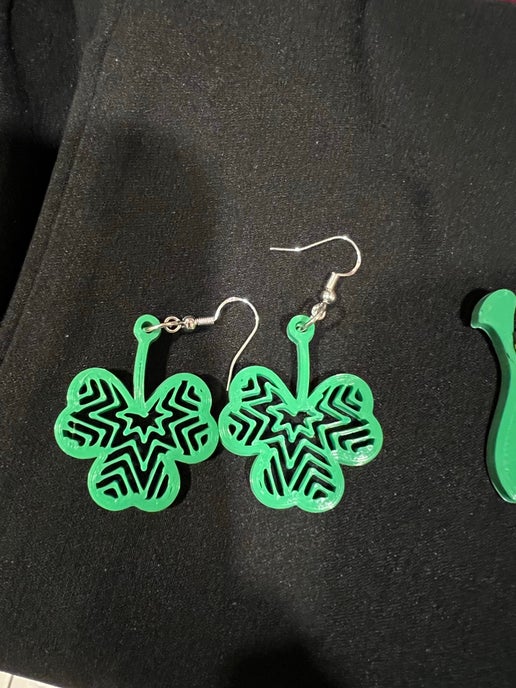 Shamrock Earrings